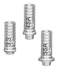 Temporary TUB abutments from the EVL®range