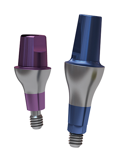 Abutments and sleeves for In-Kone® dental implants