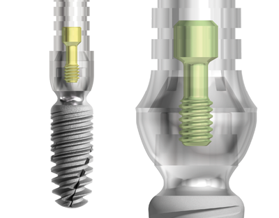 Piliers coniques pour implant dentaire twinKon®