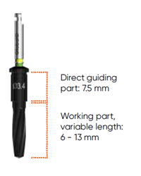 Drills comprise 2 separate parts - Ultimate G42 Guided Surgery Kit