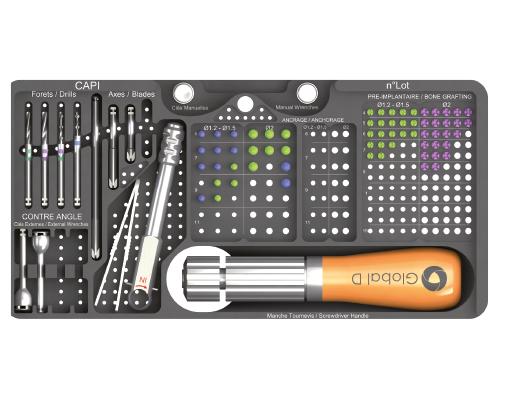 Kit autoclavable complet - Graftek