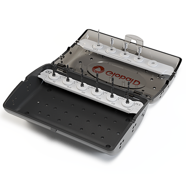 Kit de cirugía pilotada abierto