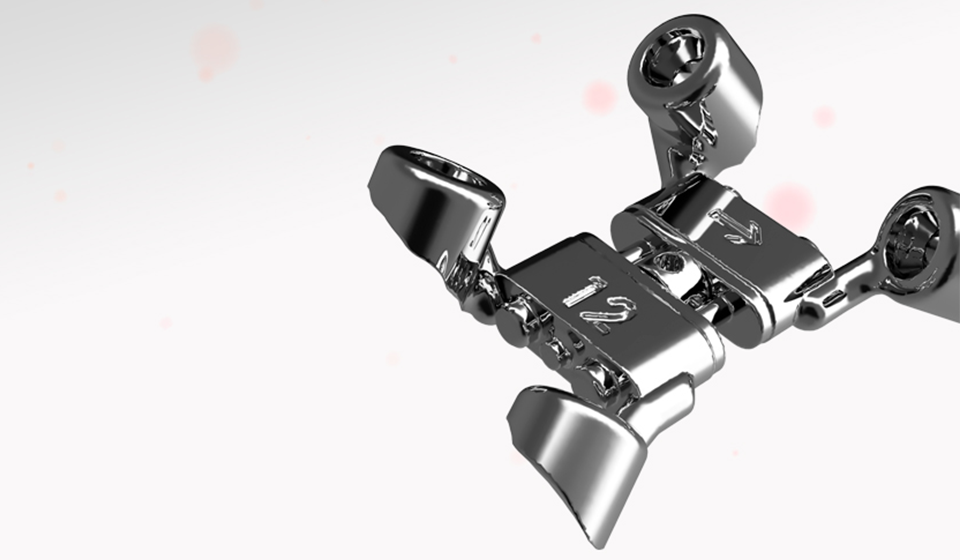 Bone-Supported Distractor - intermaxillary disjunction